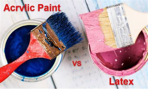Is latex or acrylic paint less toxic?