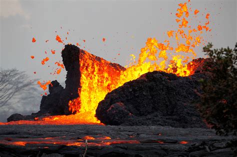 Is lava always red?