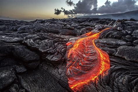 Is lava hard or soft?