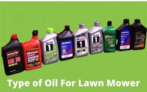 Is lawnmower oil different than car oil?