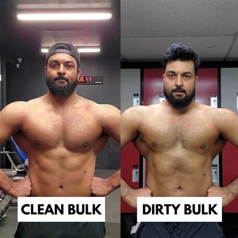 Is lean bulking better than dirty bulking?