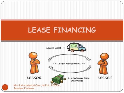 Is lease finance a loan?