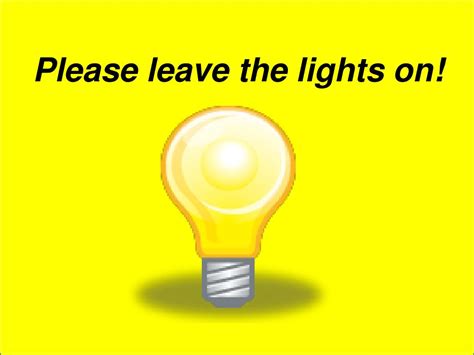 Is leaving lights on wasteful?