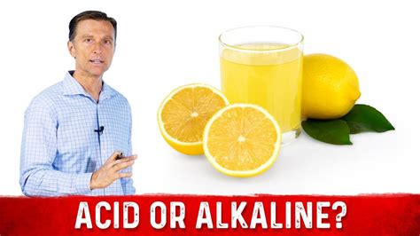 Is lemon acid or alkaline?