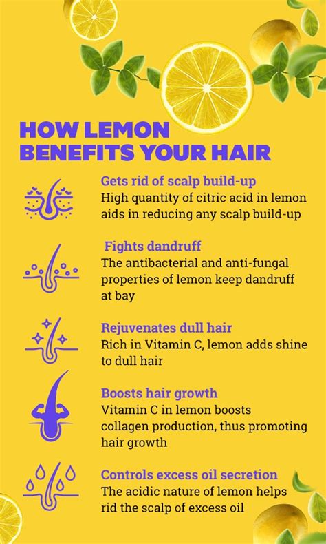 Is lemon good for your hair?
