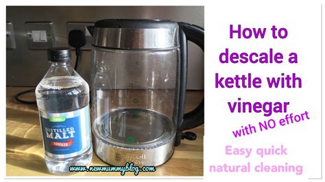 Is lemon juice or vinegar better for descaling?