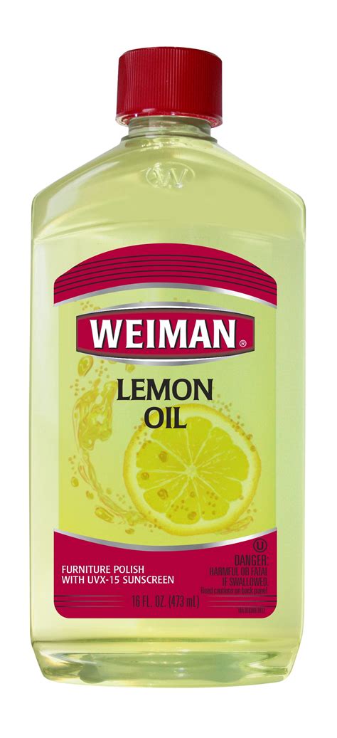 Is lemon oil good for wood?