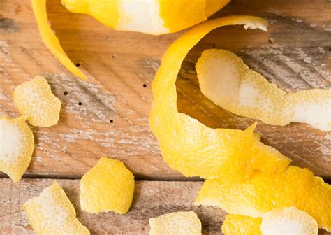 Is lemon peel better than lemon?