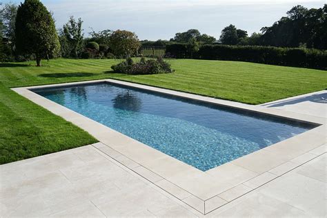 Is limestone good around pools?