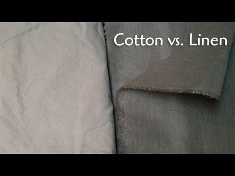 Is linen better than cotton for hot weather?