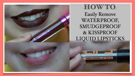 Is lipstick easy to remove?