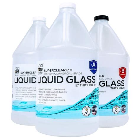 Is liquid glass epoxy food-safe?