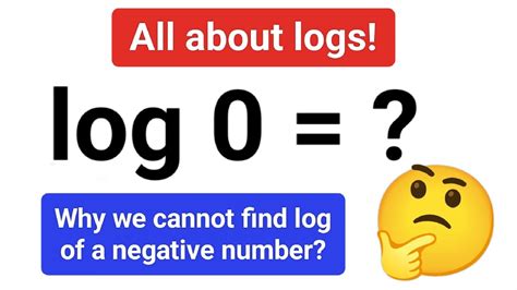 Is log 0 negative infinity?