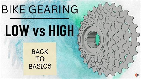 Is lower gear harder?