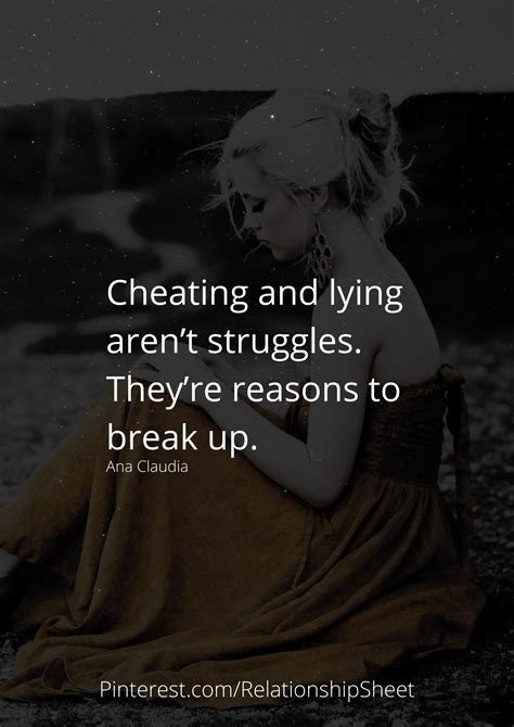 Is lying a reason to break up?
