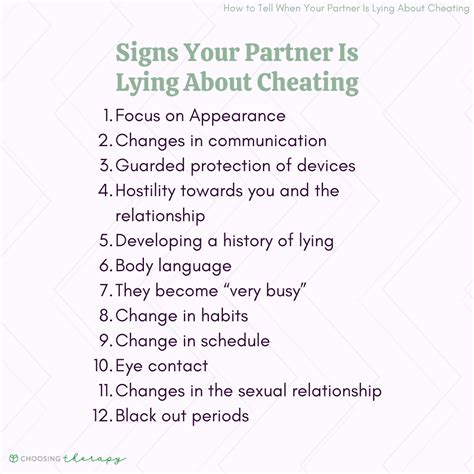 Is lying apart of cheating?