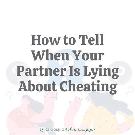 Is lying apart of cheating?