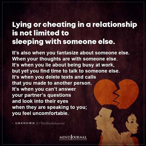 Is lying as bad as cheating in a relationship?