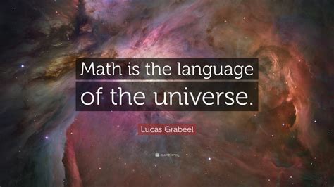 Is math the language of the universe?