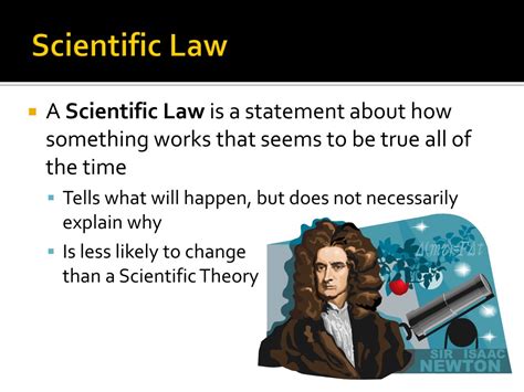 Is matter a scientific law?