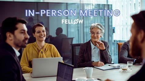 Is meeting in person better?