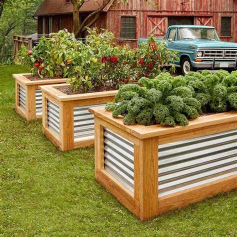 Is metal or wood better for raised beds?