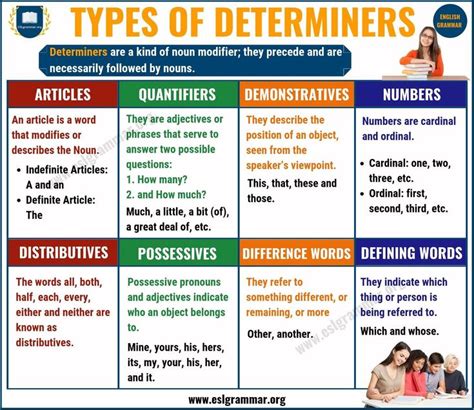 Is mine a determiner?