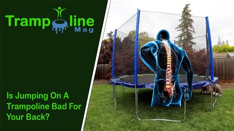 Is mini trampoline bad for back?