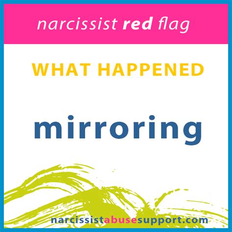 Is mirroring a red flag?