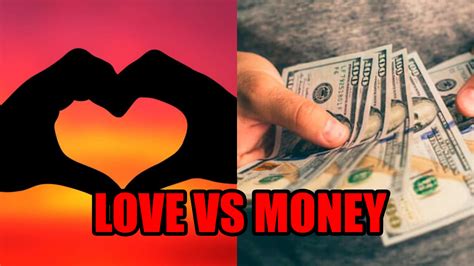 Is money more important than relationships?