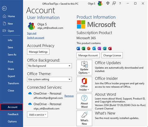 Is my Microsoft account the same as my Office 365 account?