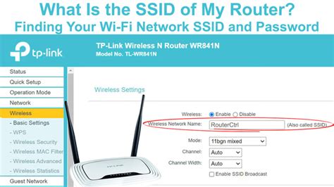 Is my SSID on my router?