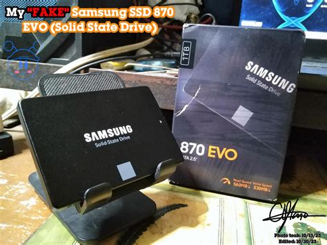 Is my Samsung SSD fake?