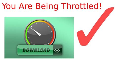 Is my YouTube being throttled?