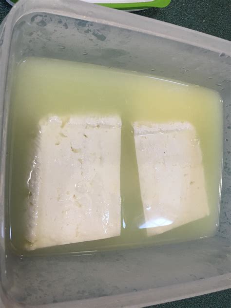 Is my feta cheese in brine bad?