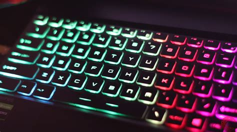 Is my laptop keyboard RGB?