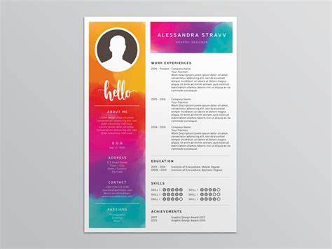 Is my resume too colorful?