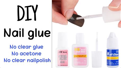 Is nail glue OK?