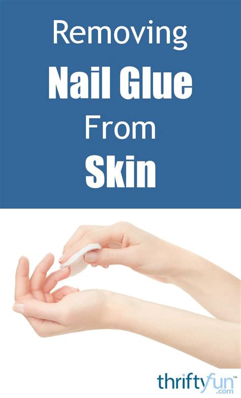 Is nail glue OK for skin?
