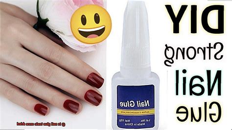 Is nail glue hazardous?