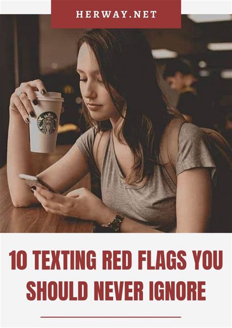 Is never texting first a red flag?