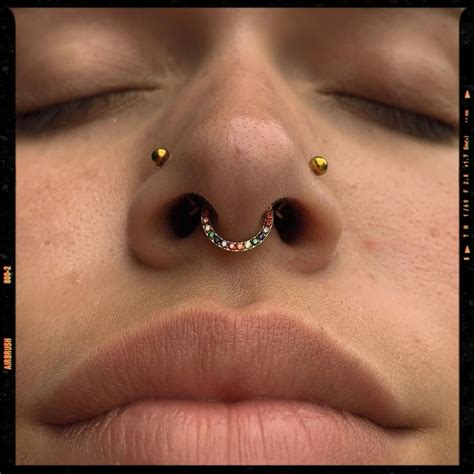 Is nose piercing lucky?