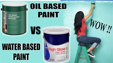 Is oil a water-based paint?