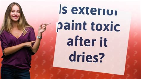 Is oil-based paint toxic after it dries?