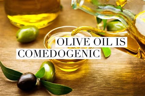 Is olive oil Comedogenic?