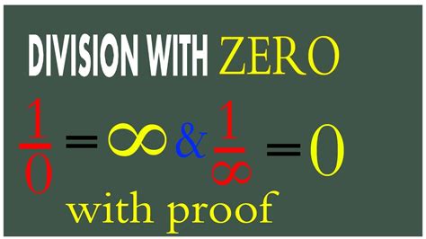 Is one divided by infinity zero?