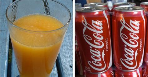 Is orange juice worse than Coke?