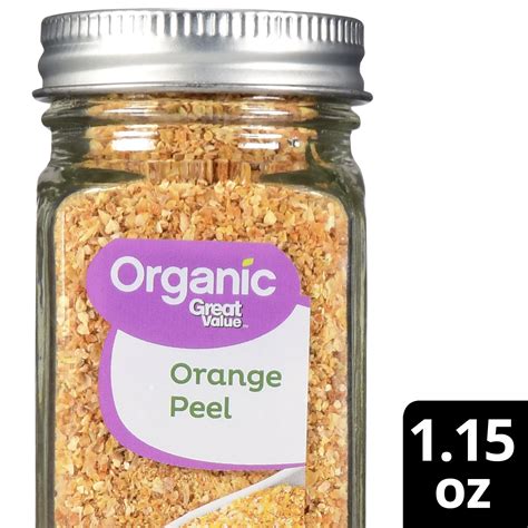 Is orange peel an organic material?