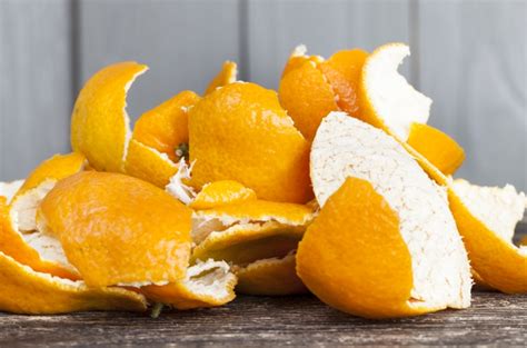 Is orange peel food waste?