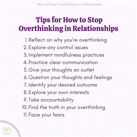Is overthinking good for relationship?
